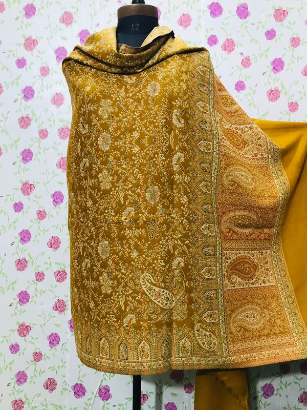 Ethnic Design Double Beam Kani Shawl (DBKSYS09)