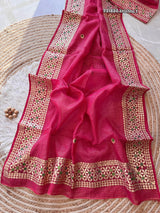 Exclusive Kota Doriya Gota Patti Sarees with Blouse (KDSYS37)