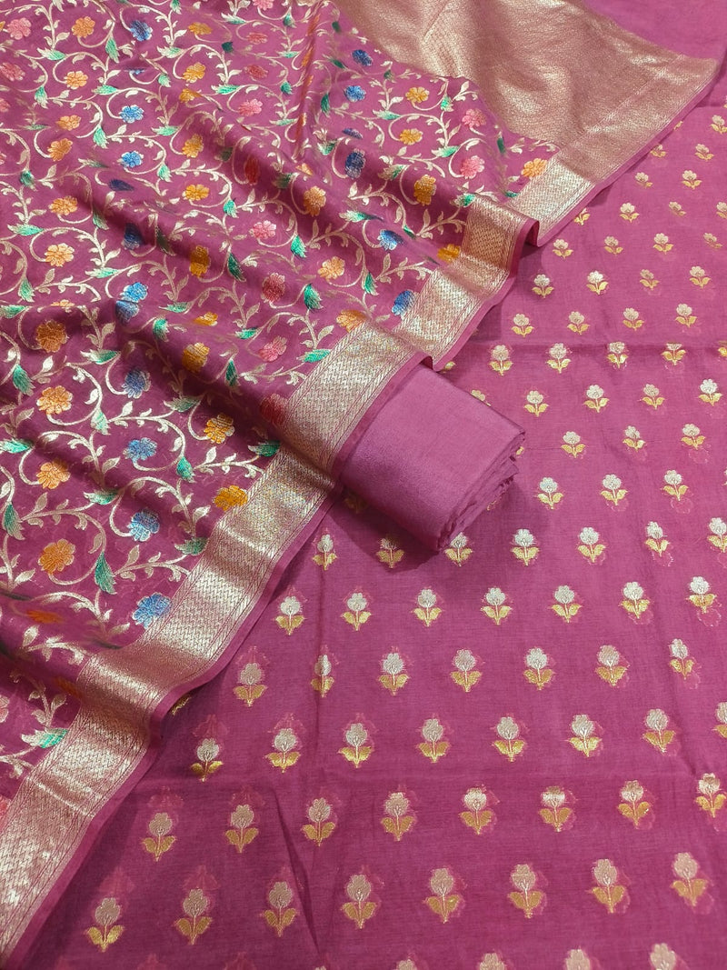 Exclusive Banarasi Pure Mercerised Suit Bpmys04 – Yuvi style