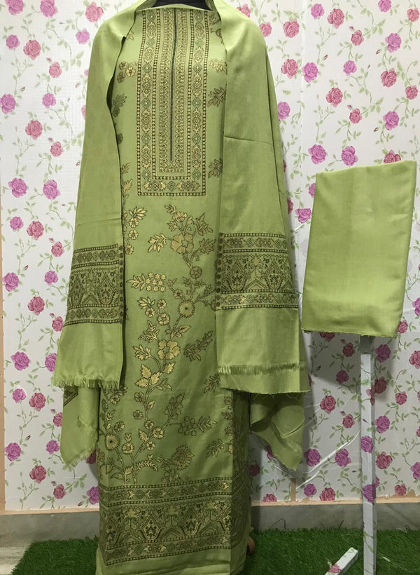 Elegant Pashmina Kani work suit (PKWSYS03)