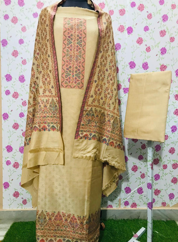 Exclusive Pashmina Kani work suit (PKWSYS011)